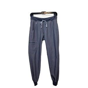 FIGS Technical Women XS Zamora 2.0 Jogger‎ Scrub Pants Gray 18SW2005